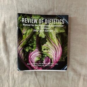 Review of Dietetics: Manual for RD Exam, 2022-2024 Edition